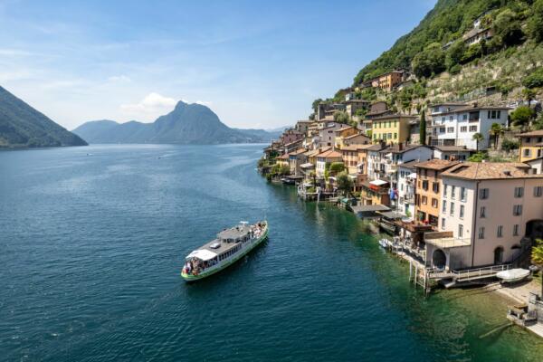 Luganersee, Lago di Lugano Bootsfahrten